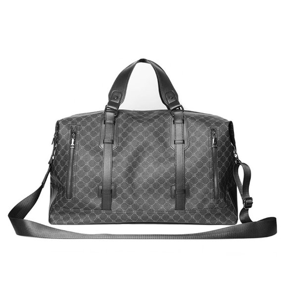 LARGE Quality Men's Duffel Weekend Gym Sport Overnight Handbag Travel Bag - Picture 5 of 7